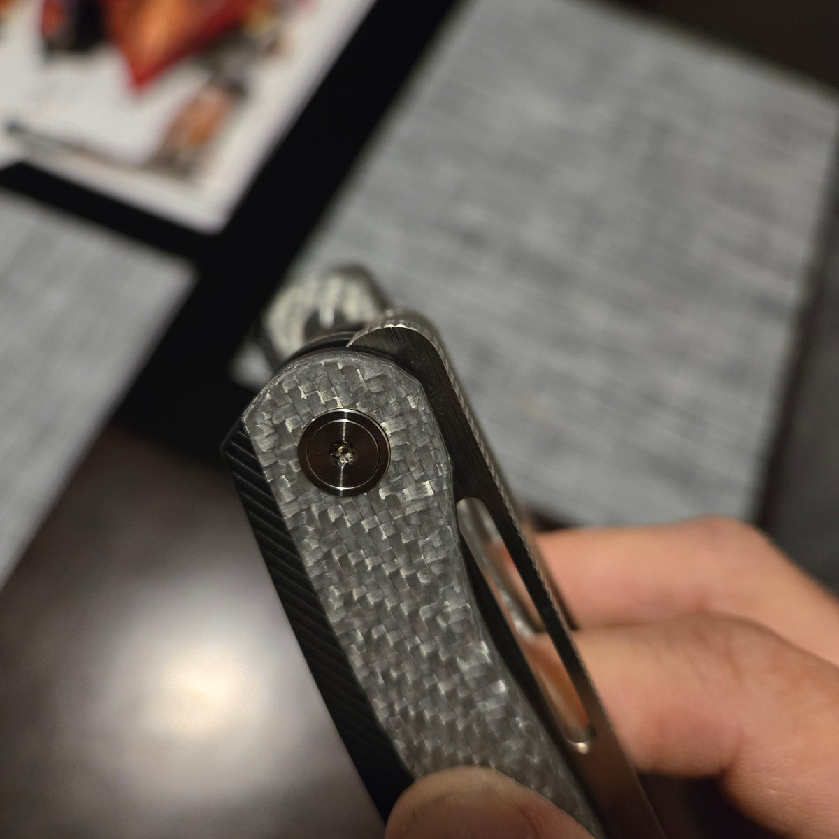 NB EDC Wingspan - Smooth Non-Functional Jimping